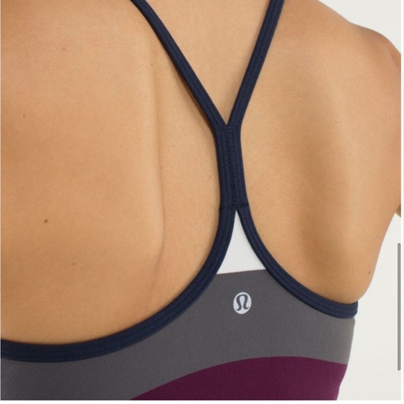Lululemon power Y tank Lyon light striped tank top - Picture 15 of 16